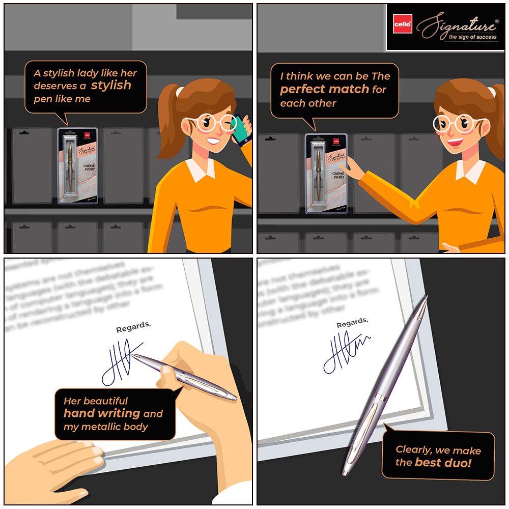 CelloStationery's tweet photo. Have you found your ideal writing companion yet? If not, get yourself one today from our Signature collection!
#cellowriting #Signature #NationalComicBookDay https://t.co/zexfWg5edJ