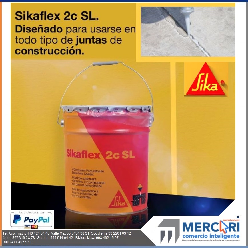 mercariobras's tweet photo. #sikaflex2csl #sellador de #poliuretano #bicomponente #autonivelante, para cualquier tipo de #juntashorizontales de #construccion , aplicaciones en #losasdeconcreto #pavimentos #estacionamientos #PistasAereas #sika #SikaContigo https://t.co/VVBm1zKVnG