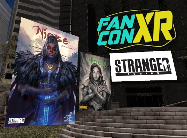FanConXR's tweet photo. Happening Now!
The #FanConXR @strangercomics panel w/ @SebastianAJones as he fills you in on Stranger Comics projects!

Visit https://t.co/nG1Tt5CNer to join in the conversation!

#Comics #Comicbooks #VR #Virtual Reality #IndieComics #indyComics https://t.co/NpPKVMU92O