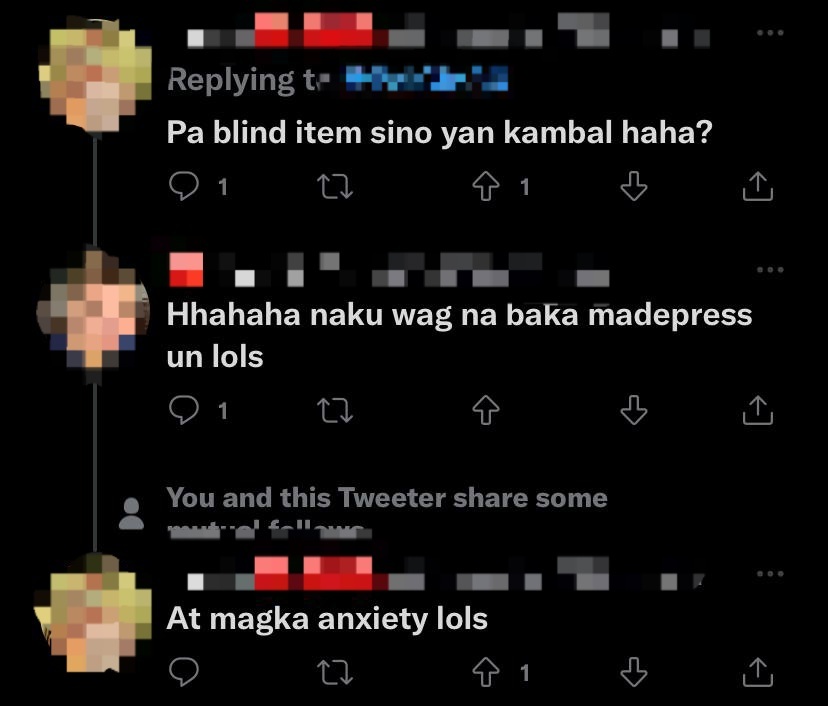 lucas121595's tweet photo. Here are some people making fun of anxiety and depression.
No wonder, upon checking the profiles, 88M supporter pala. 🙄
#WellMannered https://t.co/OyknQuVhaw