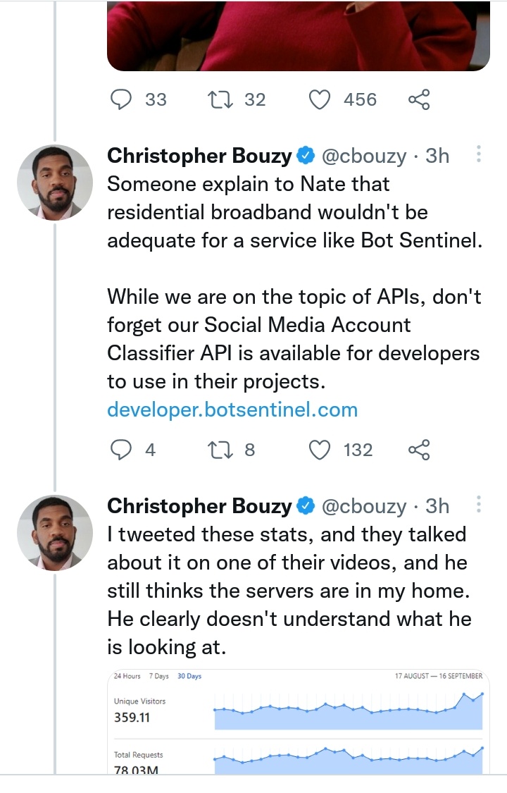 Burt6Gill's tweet photo. @Snowballing2020 @ThatUmbrella @NatetheLawyer
For the Blocked..1/2
Bouzy's full thread.. Still talking about Nate.. Keep digging that hole Bouzy.. πI've included the HIDDEN comments.. π€£ #botsentertainment #BouzyBucks #TUGSNewSite #TugsPickle #JohnnyDeppWon https://t.co/oSSYMXjdES