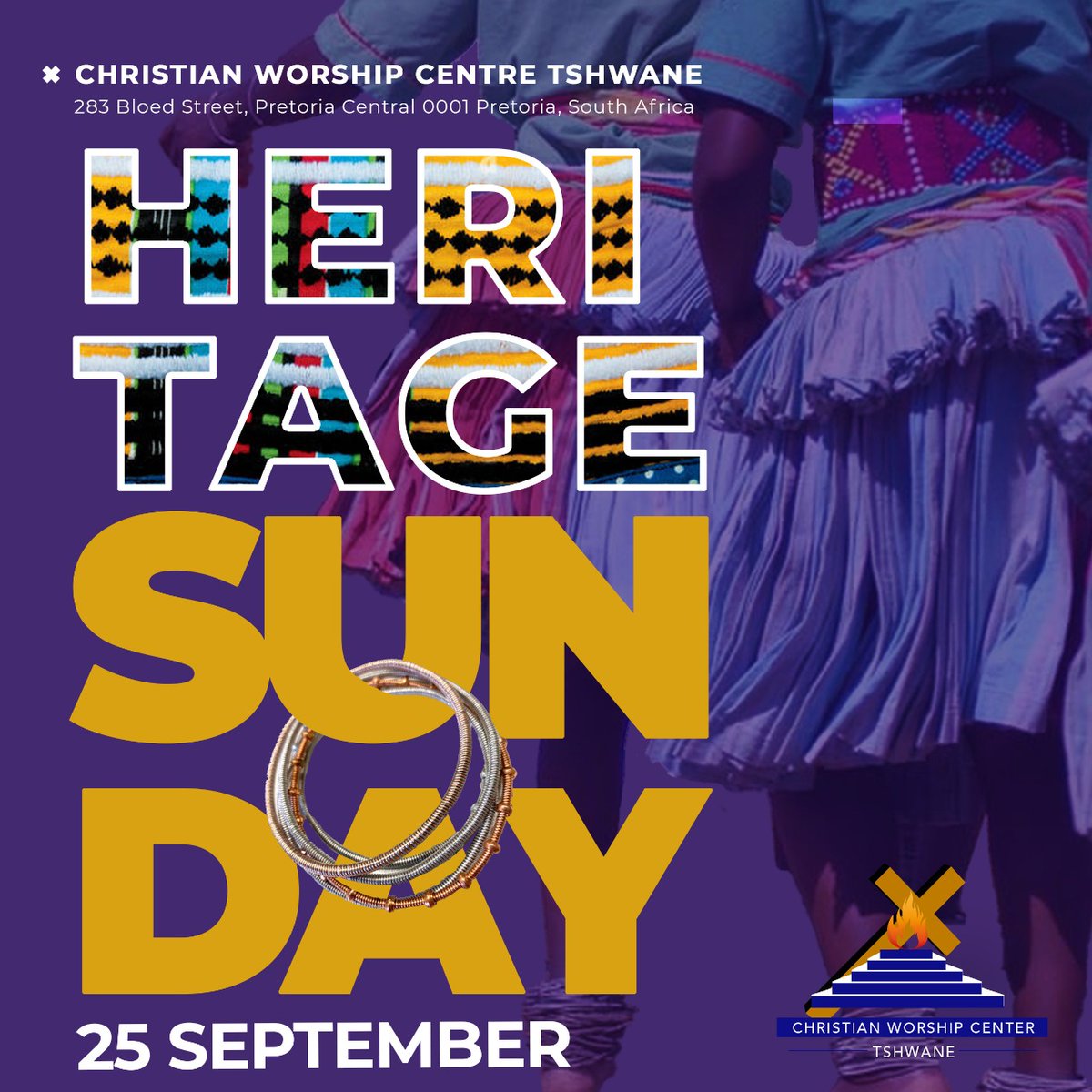 CWC_Tshwane's tweet photo. Good Morning Saints, 

Heritage Sunday is here!
Come let's celebrate our heritage in our respective traditional attires. 

Stay Blessed!

#CWCTshwane
#HeritageSunday https://t.co/3UYf9gatE3