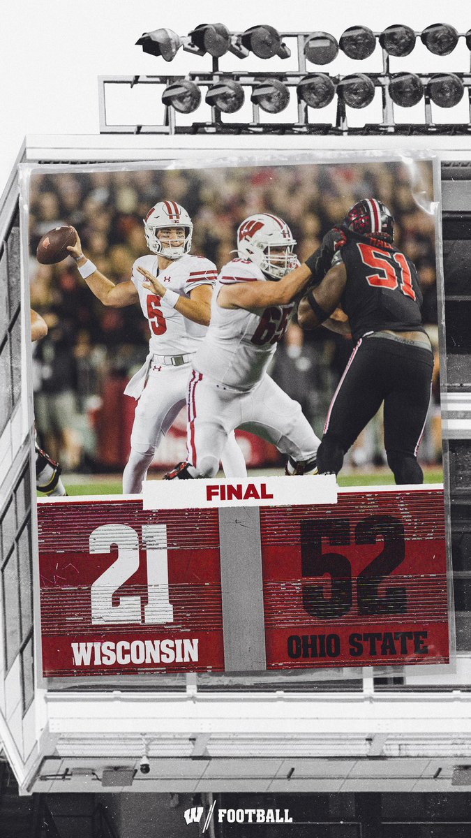 Wisconsin Football tweet media