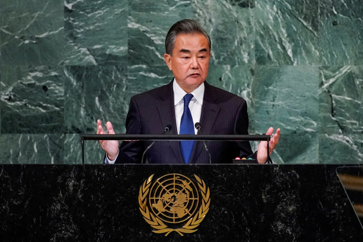 China's Foreign Minister threatens violence against Taiwan before United Nations #UNGA2022

taiwannews.com.tw/en/news/4667977