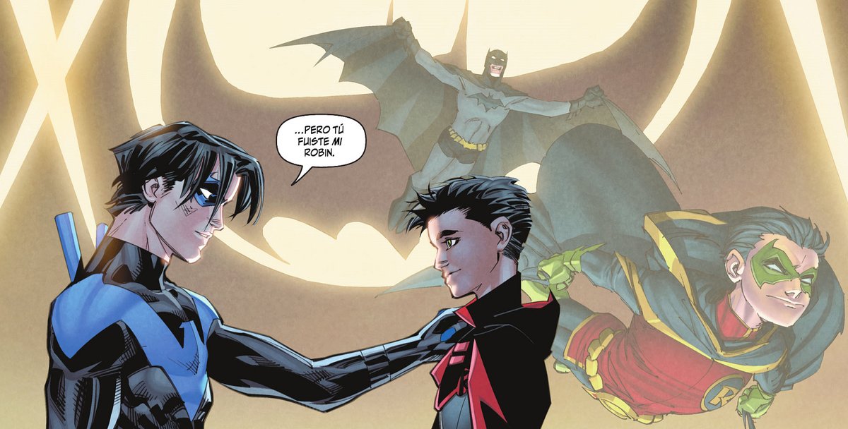 la_cuevadeale's tweet photo. Dick, me hacé' llorar posho, me hacé'!

Dick definitivamente es el mejor.

#Robin #JoshuaWilliamson #Nightwing #DemianWayne #DickGrayson #BatmanAndRobin #GlebMelnikov https://t.co/6YA7W8NRqR