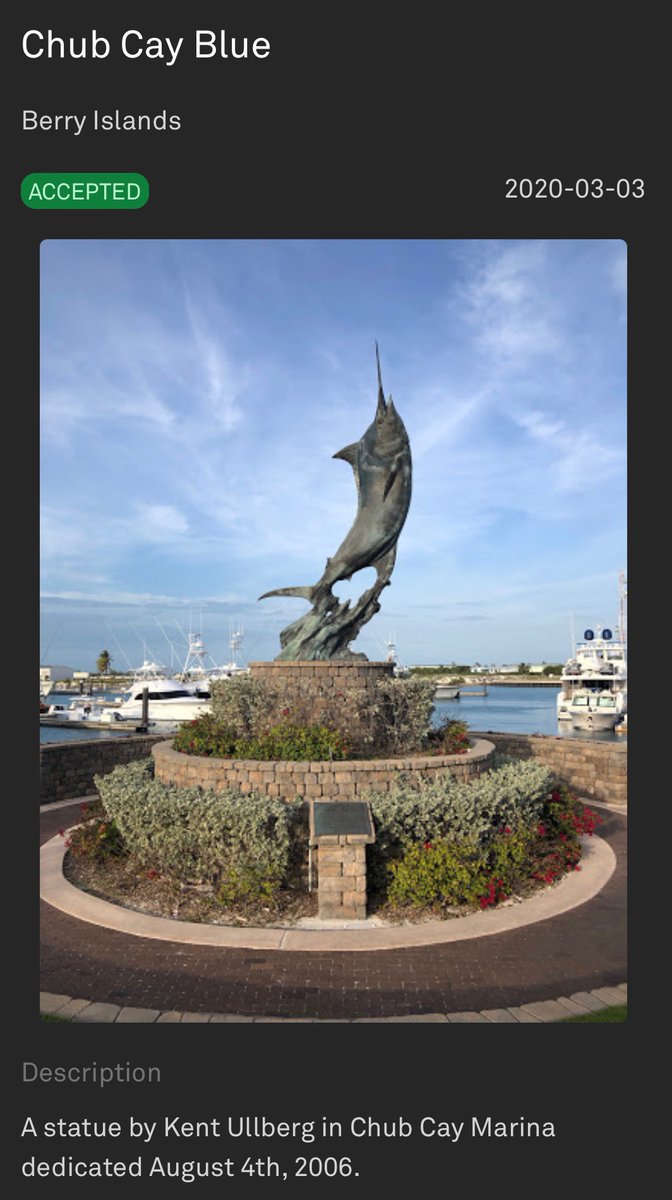 NvlblNm's tweet photo. @NianticWayfarer The #Exploration category is a bit crowded for #WayfarerChallengePart1 but I wanted to expand the country participation list. Lots of potential in Chub Cay but this remains the only waypoint on the island. Agents can’t make a triangle. No gyms for trainers. Does it get used? https://t.co/pxC47N2CSp