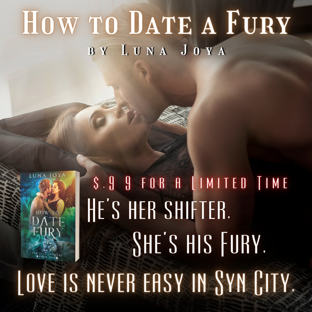 Hell hath no fury like an actual Fury.
How to Date a Fury by Luna Joya

mybook.to/How2DateFury

#booktwt #BookTwitter #paranormalromance #syncityshifters #BookBoost #BookPlug #BookPromo #RomanceReaders #romancebooks #romancenovels <a href="/CityOwlPress/">City Owl Press</a> <a href="/lunajoyawriter/">Luna Joya</a> #99cents