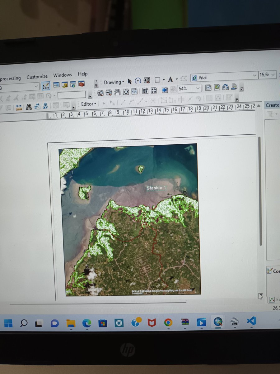 ramad_arya's tweet photo. Mangrove in muna barat Indonesia using global forest watch#archgis https://t.co/jFDImXRN68