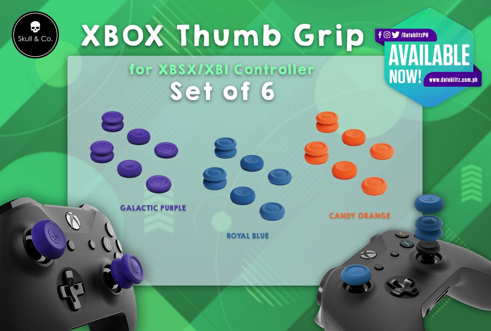 DataBlitz on Twitter "GREAT PROTECTION, GREAT CONTROL. Skull & Co Xbox