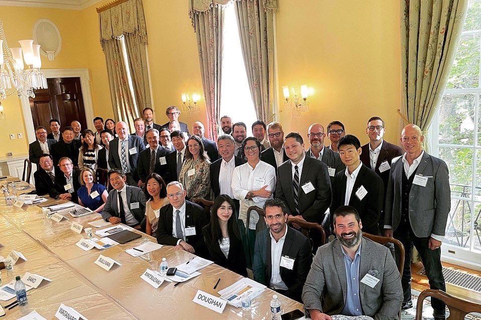 euka525's tweet photo. 所属している北米酒蔵同業組合（SBANA, Sake Brewers Association of North America)主催でワシントンDCの在米日本大使館で開催されたSAKEステークホルダーズサミットに参加しました。メンバーであるアメリカのSAKE酒蔵（メキシコからも）が一堂に会し、また流通・販売・教育セクターのキーパーソン↓ https://t.co/9jdeAVpPdJ