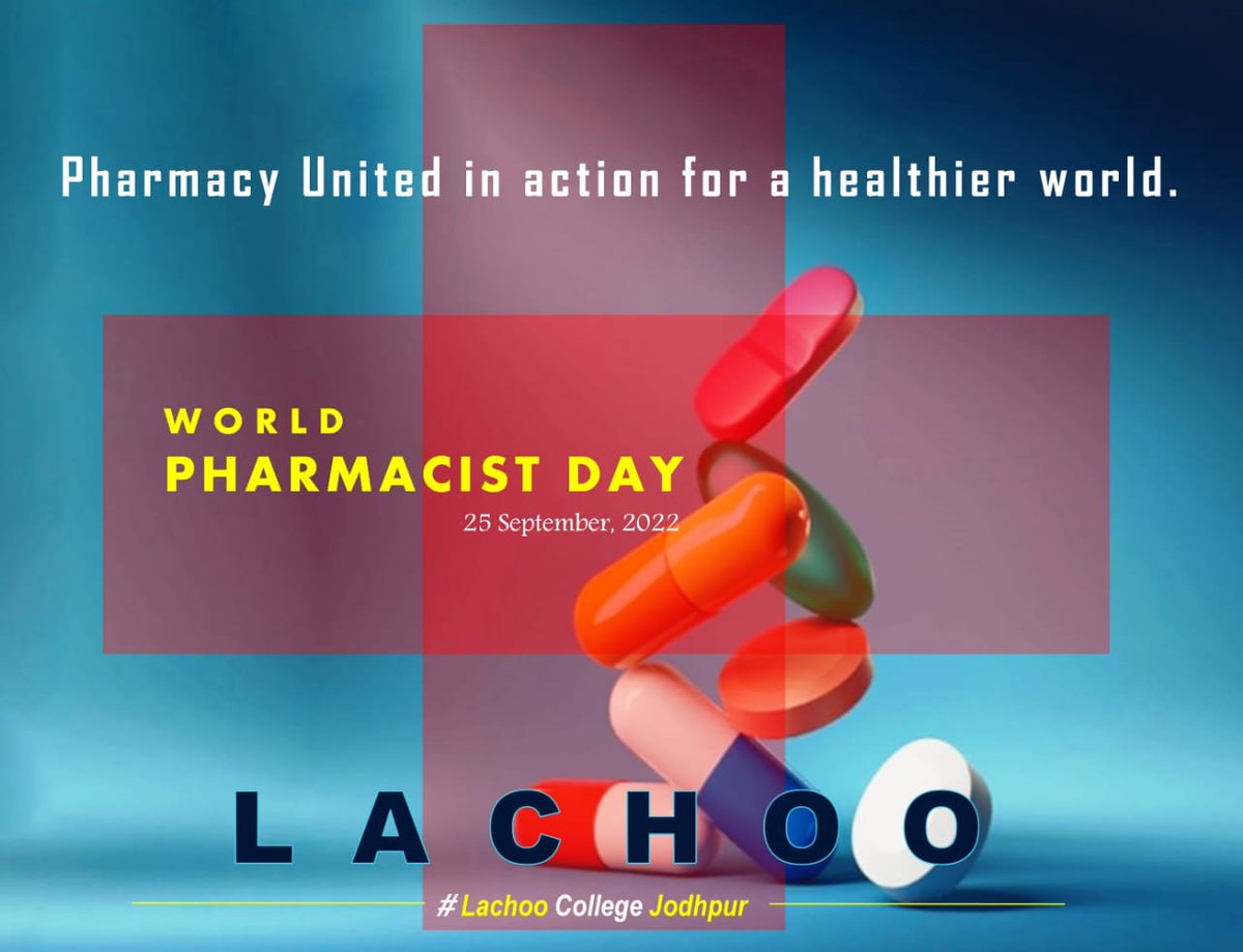 #WorldPharmacistDay
#LachooCollegeJodhpur
#LachooCollege #Jodhpur