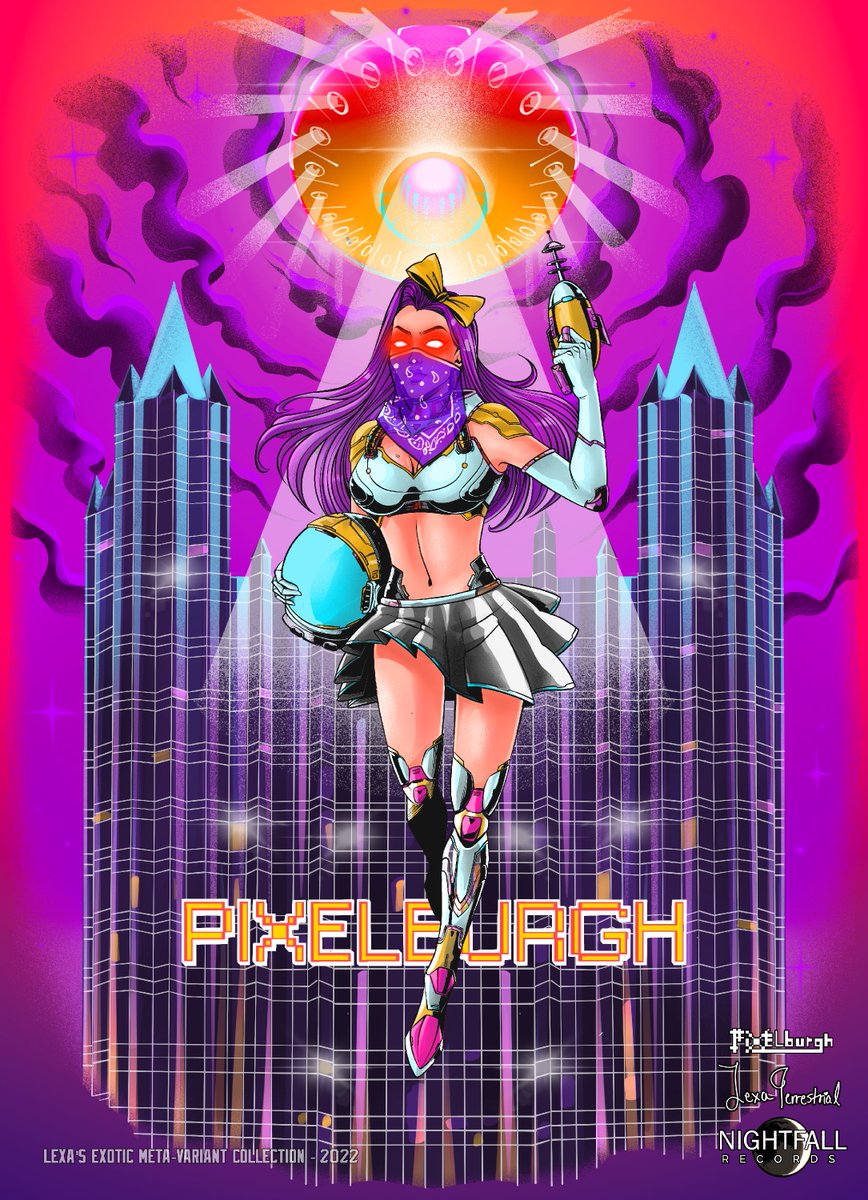 Pixelburgh's tweet photo. Out of the 200 released #NFTs the current rarest was purchased during presale! We are trying to buy it back! But the Current owner seems to be away!
https://t.co/Y4W5qUMCgh

#lexasMetaVariants #nftartwork  #nftarti̇st #Metaverse   #PolygonNFT #opensea #nftcollector #nftcommunity https://t.co/6zeqYoRvTl