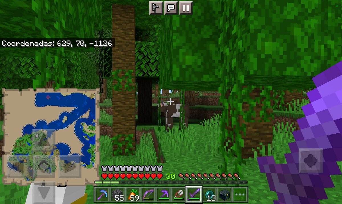 97Creepzf's tweet photo. #minecraft #minecraftbug #minecraftbedrock que alguien me diga porque tengo bugs de iluminación en mi realm de minecraft bedrock https://t.co/xv8B5T2DsT