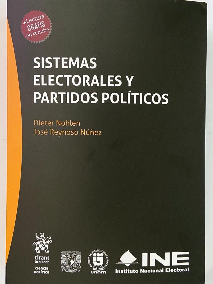5 Razones de <a href="/flaviafrei/">Flavia Freidenberg</a> para leer Sistemas Electorales y Partidos Políticos: 1.Rigor teórico/conceptual/
metodológico. 2.Riqueza empírica. 3.Profundidad metodológica/comparativista. 4. Histórico empírico/sistemático. 5.Historia política de muchos países desde un mismo prisma