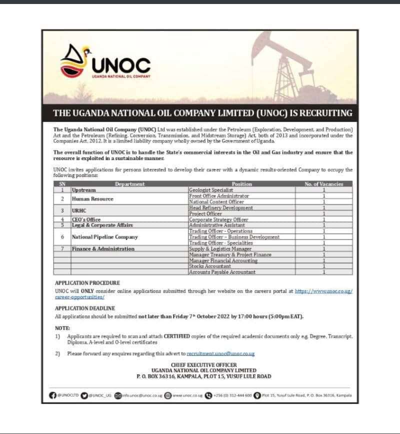 lilian_nyakuni's tweet photo. @abbasssentongo @DanielLutaaya @UNOC_UG What Authority do I have to speak about @UNOC_UG Recruitment Process?I work in the HR Dpt. &amp; National Content Unit of UNOC &amp; witness all these things happen. My dear Ugandans, gather your All and apply when you qualify. The Job advert is still running. #2Weeks2Go Thank me later. https://t.co/Q4W5tEXpPd