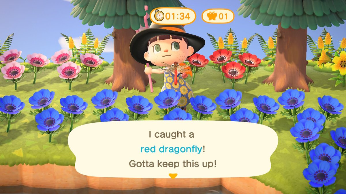 jendewph's tweet photo. 2nd batch of Catchin #RedDragonflys #OOTD #BirthdayWeek #WinterisComing #Winning #DaiDream #BugOff2022 #StarNet #AirSign #LibraAF #AnimalCrossing #ACNH #NintendoSwitch https://t.co/RVkYF8G5yo