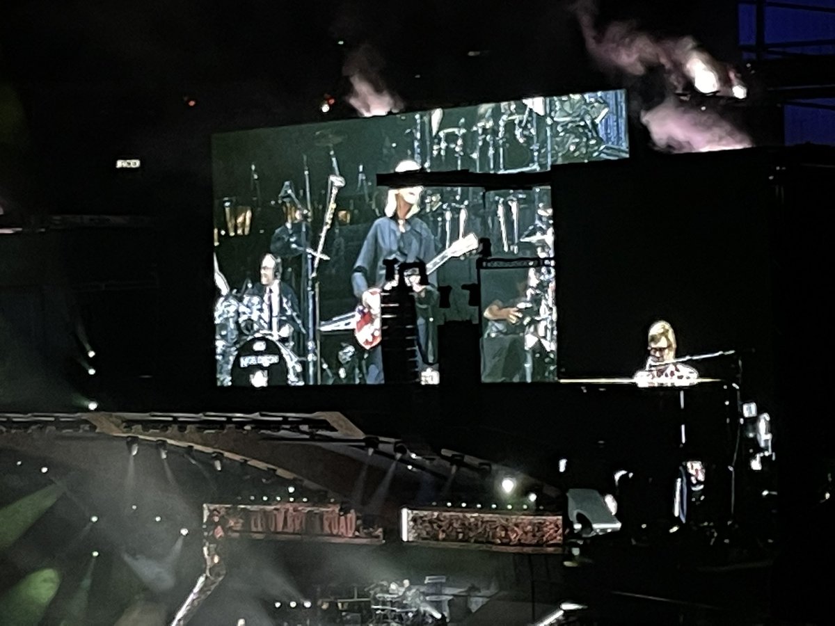 Enjoyed a fantastic evening with my husband and Elton John at his final concert in Atlanta! Bobby bought these tickets for me on my birthday back in January- totally worth the wait! I hope I am still that energetic at 75:)