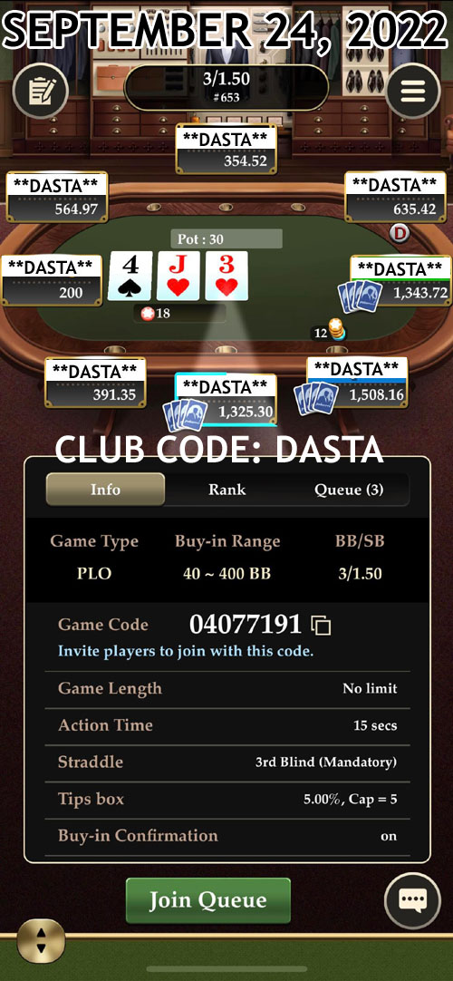 ClubDasta's tweet photo. CODE. DASTA - POKERRRR2

    ↠𝟭/𝟯/𝟲 𝗣𝗟𝗢- 𝟱/𝟱 𝗥𝗔𝗞𝗘
    ↠𝟮/𝟰/𝟴 𝗣𝗟𝗢
    ↠𝟮/𝟱/𝟭𝟬 𝗣𝗟𝗢

🏁↠ Text - (212) 810 - 0478↞🏁
🏁 Live Balance Tracker &amp; Data Blacklist 🏁
↞ #REDEMPTION #DASTA #POKERRRR2 #PRKAYZ ↠ https://t.co/suLGSDmPgs