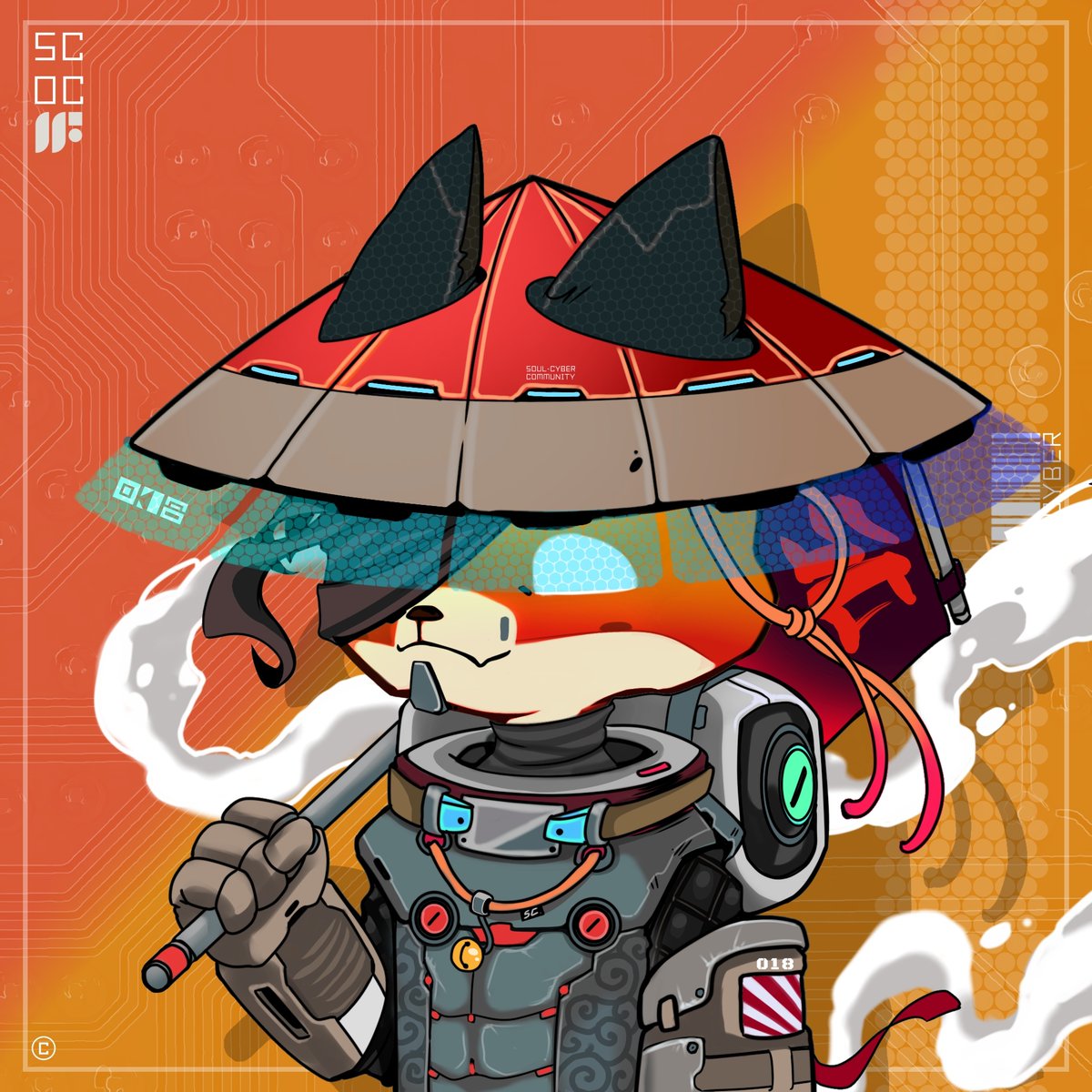 Soul 018 /100
Hi SC fam
I'm Soul 018 
#SolNFT  #SolanaNFTs  <a href="/formfunction/">Formfunction</a> 
Link below