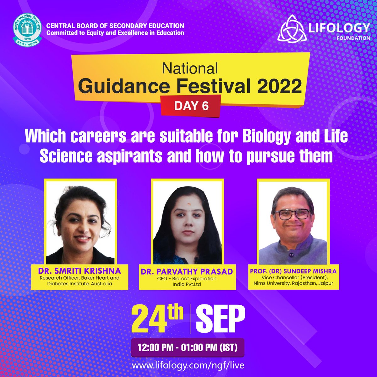 smriti_mk's tweet photo. Had a fantastic session interacting with the panel &amp; students. Well done for conducting this session @Lifologydotcom  | https://t.co/q5JJnchN0H