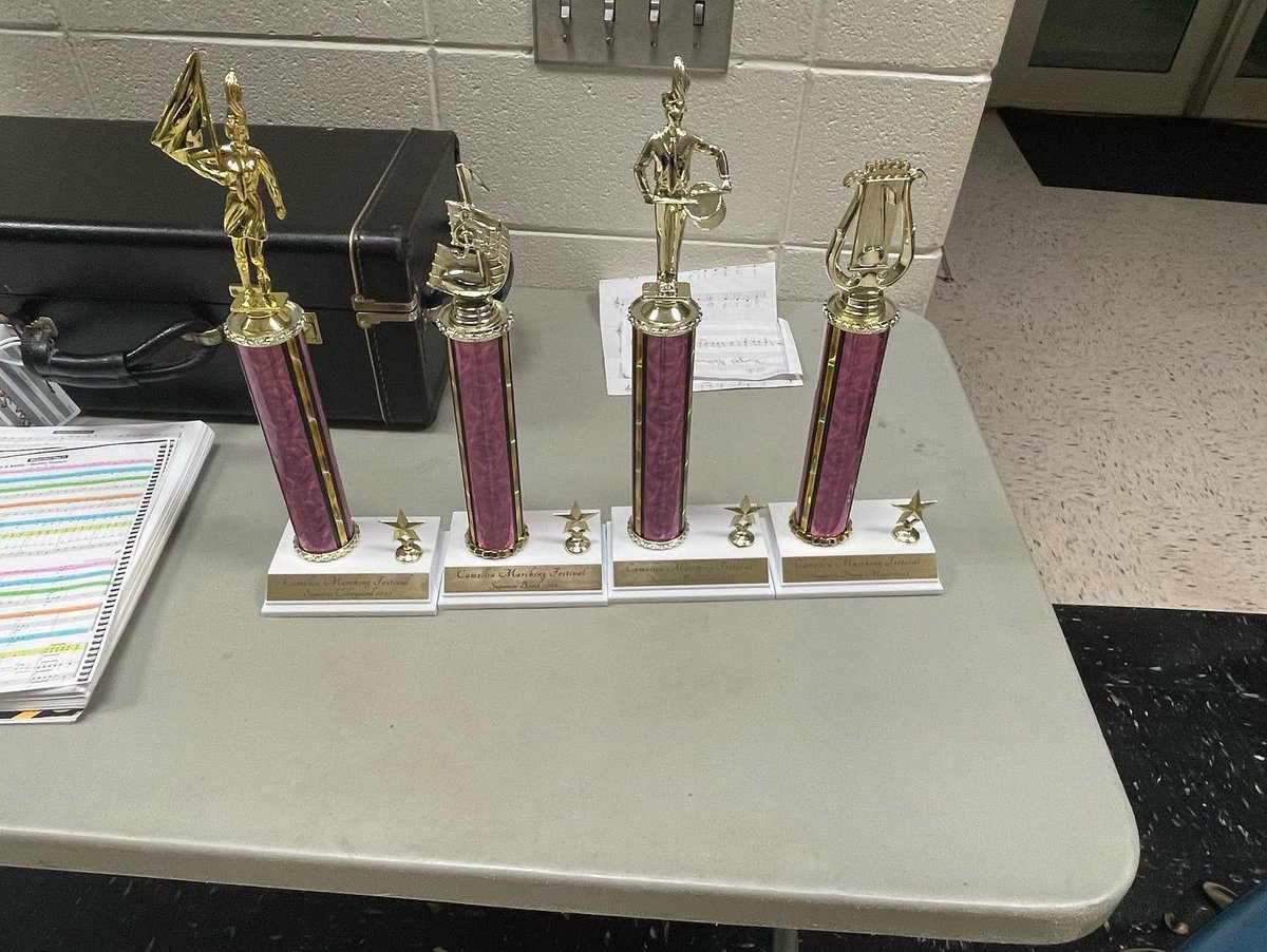 The Marching Sound of Gold received all superior ratings at the Camellia Marching Band Festival on Saturday! Go Band! #dedicated #LeadingTheWay #bbcmhs
