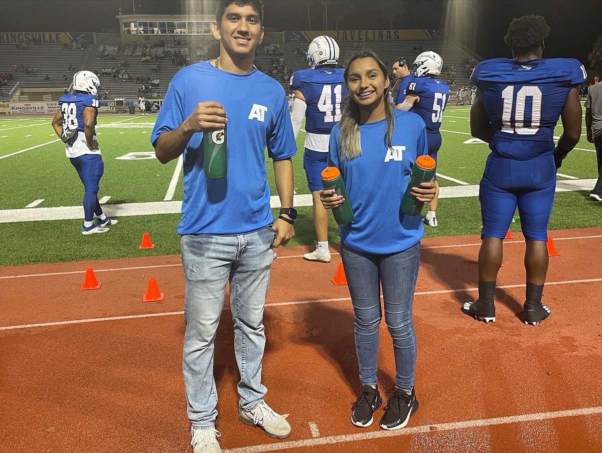 Our <a href="/JLHS_Athletics/">Juarez-Lincoln HS Athletics</a> student trainers got to tour TexasA&amp;MKingsville, and experience a college football game working the sidelines alongside <a href="/TAMUK_AT/">TAMUK AT</a>