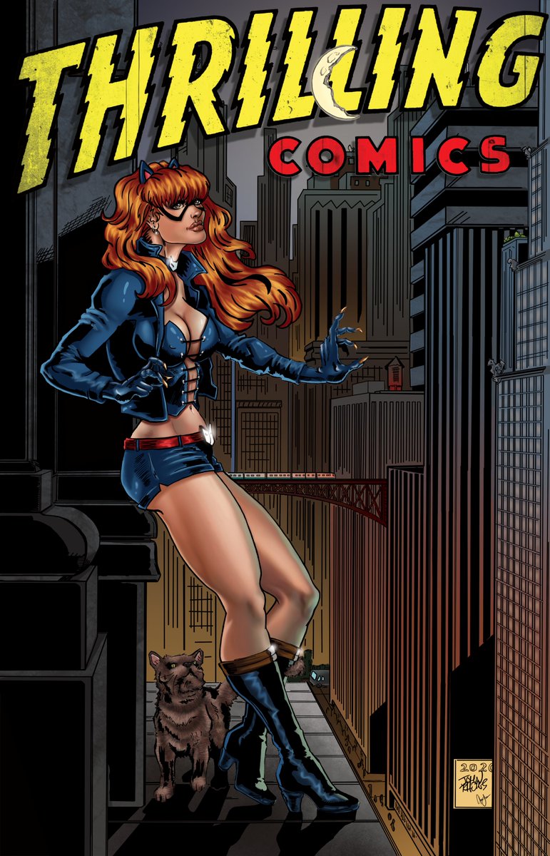 geri_lou's tweet photo. Some of the #ThrillingComics #covers I colored. https://t.co/Rx62j91Hyb