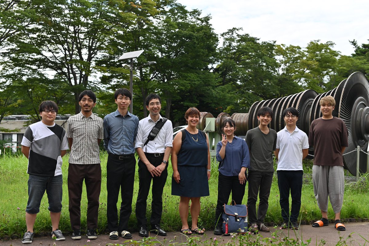 JonesAeroLab's tweet photo. Latergram from last month’s trip to Japan. Finally got to meet our collaborators at Tohoku University in real life, and had a great US-Japan workshop on data science in fluid dynamics in Kobe. 🇯🇵 https://t.co/uDvQIRopD5