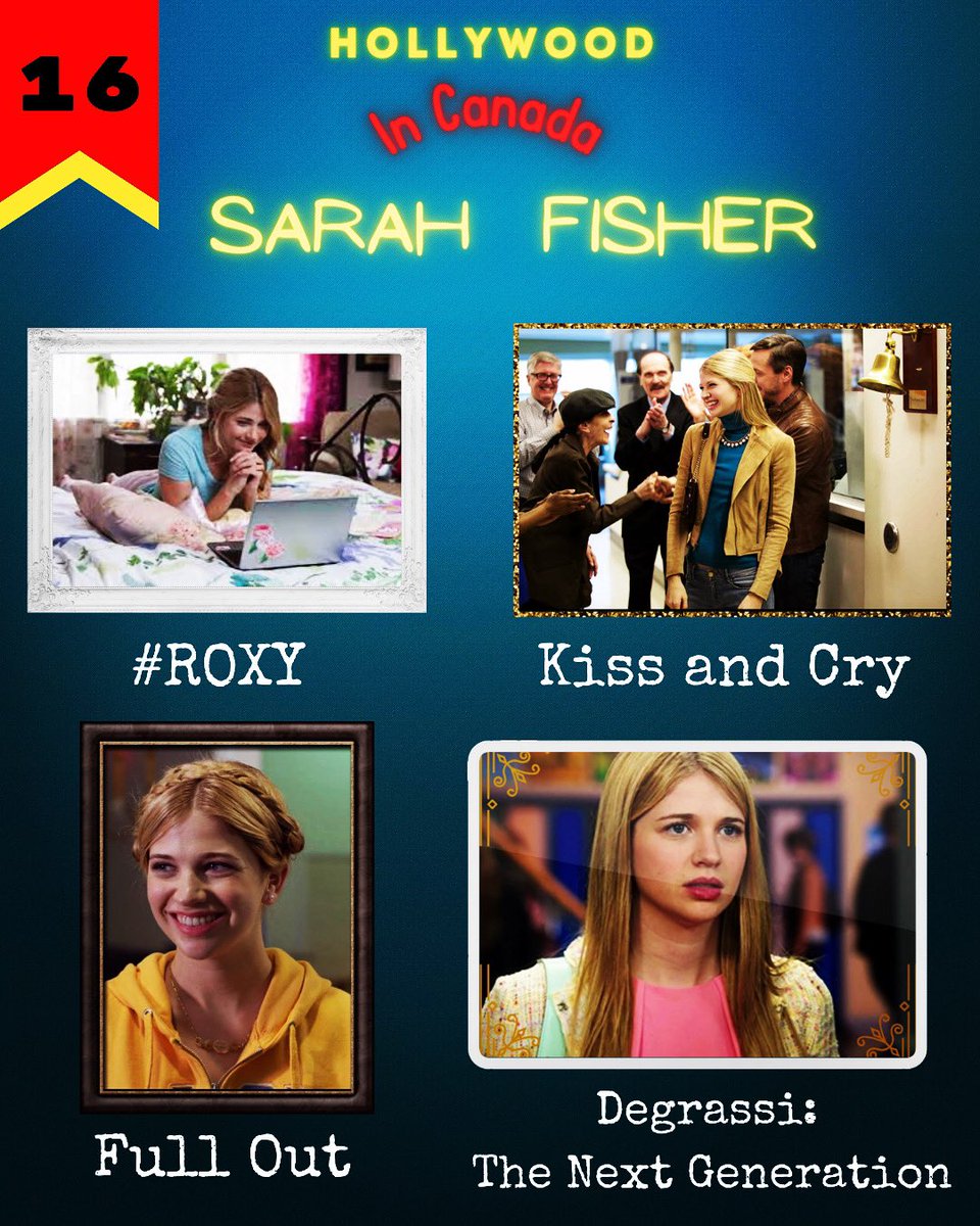 comicboys_'s tweet photo. Tune in for episode 16 of #hollywoodincanada with @SarahFisher28 on Monday at 8:00pm EST!!!
YouTube: https://t.co/cZ23pRws1X
#roxy #degrassinextgeneration #sarahfisher #kissandcry #fulloutmovie #projectbaby #helpwanted #sororitysisterkiller #hisfatalfixation #thepotwins https://t.co/FHdxiu8wc7