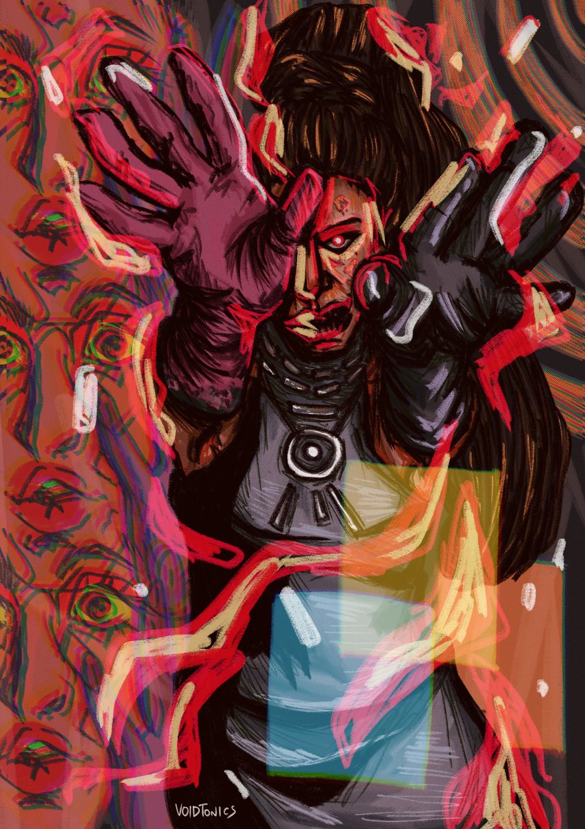 voidtonics's tweet photo. oh keep meaning to post my @deathloopzine piece! check out the zine it’s free and full of amazing content by many talented and passionate fans 💚 #deathloop https://t.co/eMolY4a9m6