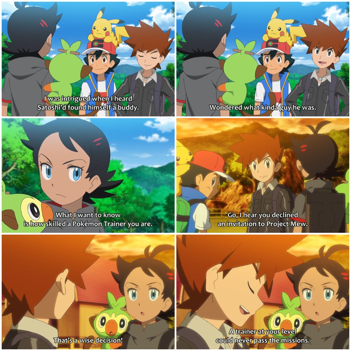 POKEPRINCESAM1's tweet photo. #ProjectMew
#Gary was fond of #Ash companion #Goh and used to motivate him in a hard way which Goh realized at the end becoming good friends
#anipoke #anipokespoilers #pokemon https://t.co/k7qPYB1Ws3
