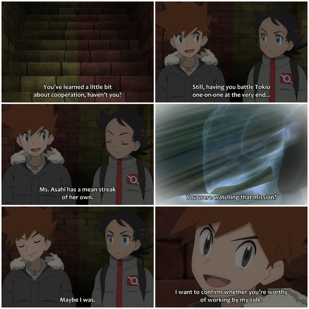 POKEPRINCESAM1's tweet photo. #ProjectMew
#Gary was fond of #Ash companion #Goh and used to motivate him in a hard way which Goh realized at the end becoming good friends
#anipoke #anipokespoilers #pokemon https://t.co/k7qPYB1Ws3