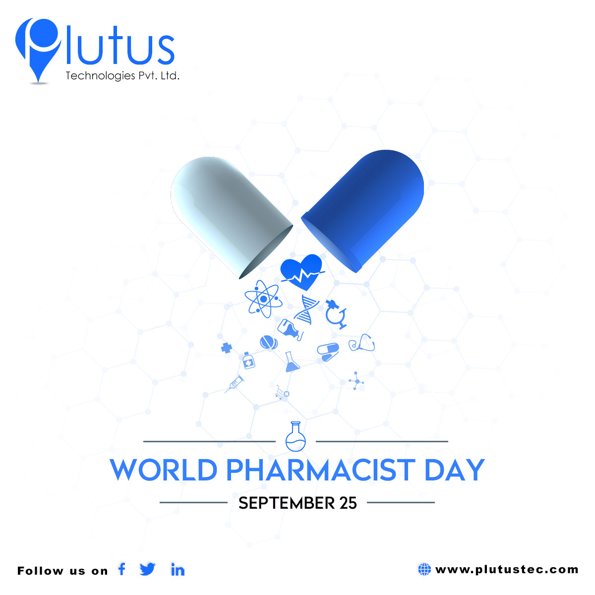 PlutusTech's tweet photo. Happy Pharmacist Day!🧪🎉
https://t.co/e13ovawbbp
#happyworldpharmacistday #worldpharmacistday #health #healthcare #pharmacist_day_2022 #plutustech #plutus #lifeatplutus #PlutusITCompany #webdevelopment #mobileappdevelopment #mobileappdevelopers #websitedevelopmentservices https://t.co/wwijfgHfG8
