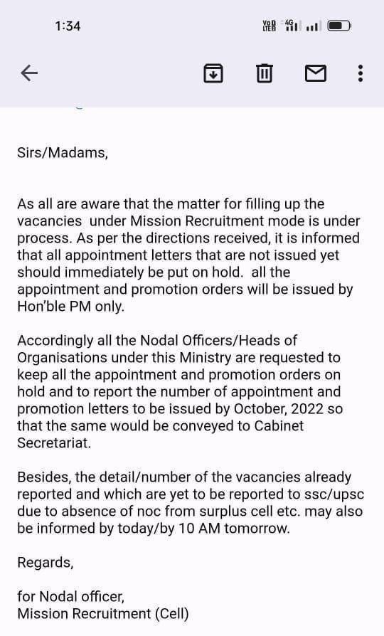 next_topper's tweet photo. #resume_cgl_2019_joining
We selected from a exam of 2019 are still waiting for our joining, joining letter are at hold because of red tapism of system please release our joining letter

@narendramodi @DoPTGoI @PMOIndia @cbic_india @dghrd_cbic @afhqdrg @IncomeTaxIndia @FinMinIndia https://t.co/1NT1F4RTx9