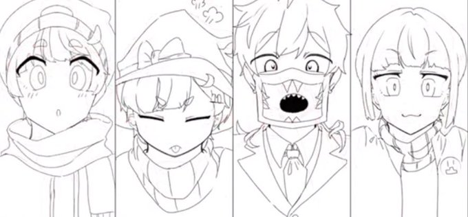 そういえば自慢し忘れてた
隠れちゃったし消しちゃったから残ってなかったけど、今回初めてみどりくんや近海さん、らでさんの首元納得いく感じに弛ませられたの。褒めて 