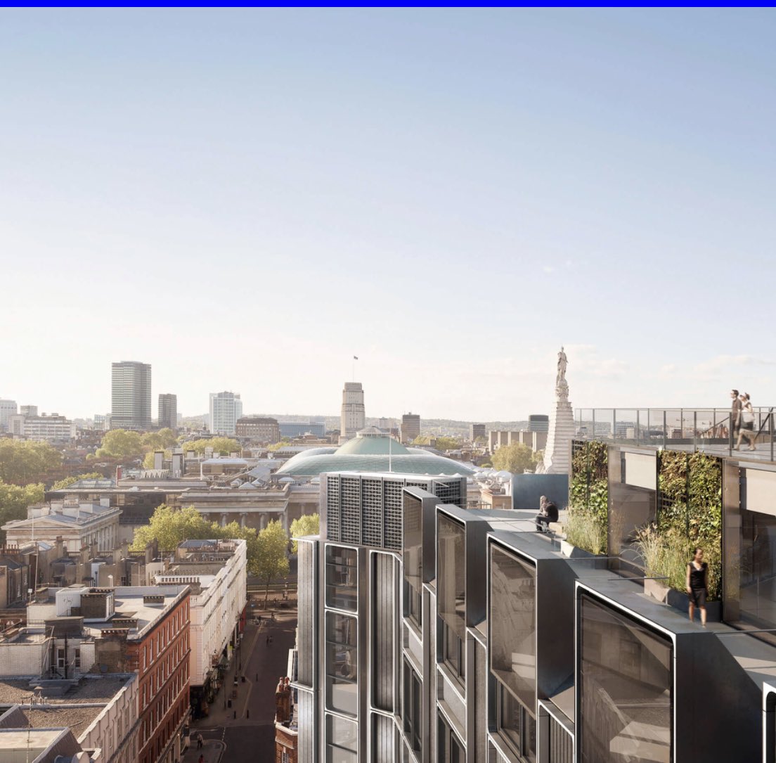 🏙Did you know a free roof garden has opened in central London

Nice view!

It’s open every day 10am-7pm &amp; is free. 

You can find The Post Building on New Oxford Street, just to the south of the British Museum. You need to be buzzed in by the security guard👮‍♀️

#rooftop