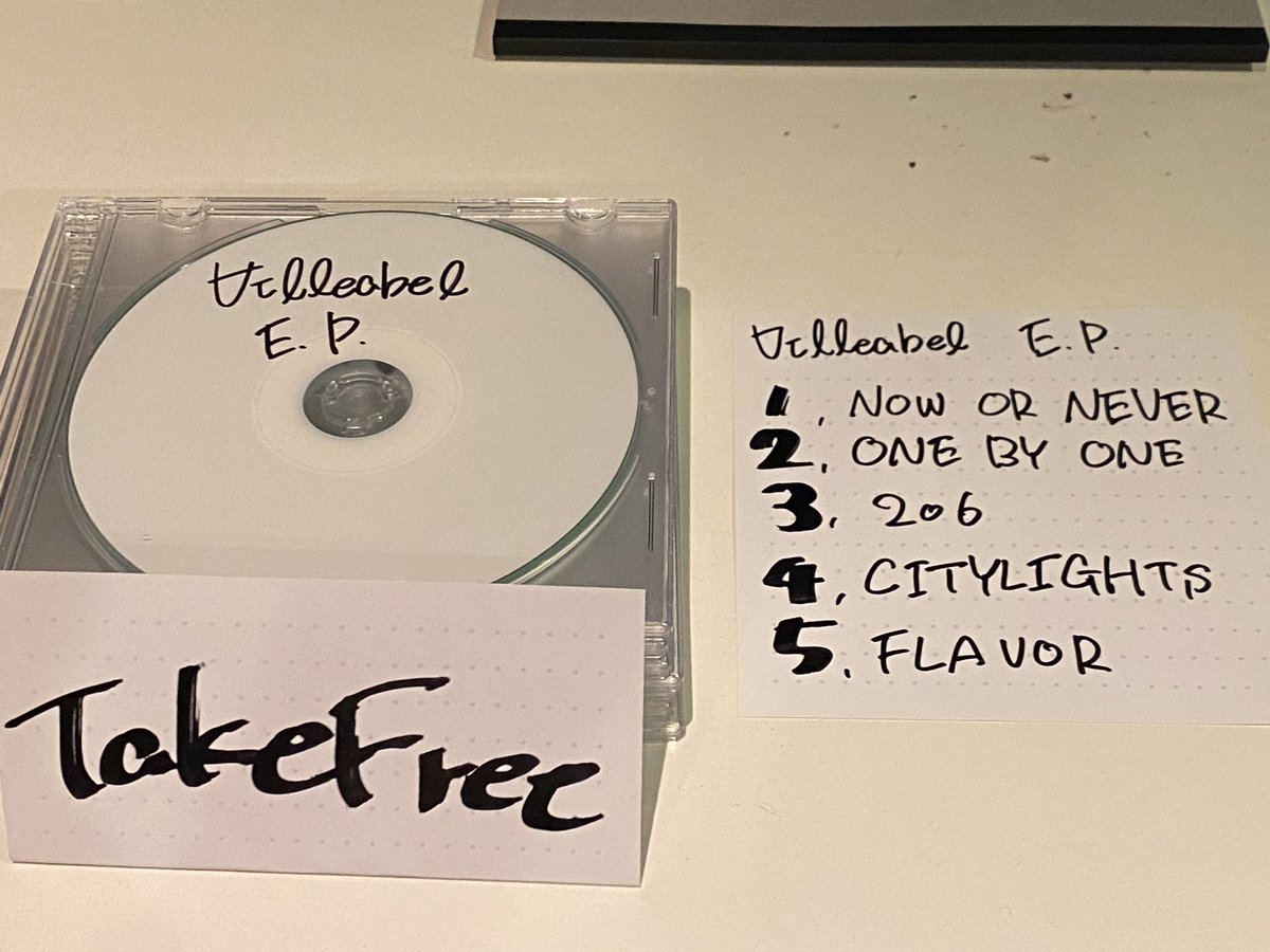 _Villeabel_'s tweet photo. We’re bringing our E.P. 
Just do it Today💽💽

Villeabel E.P. ——
1. NOW OR NEVER
2. ONE BY ONE
3. 206
4. CITY LIGHTS
5. FLAVOR https://t.co/vIfuA65HMa
