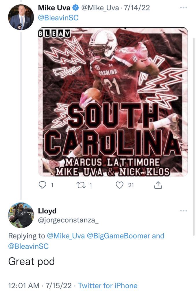 Mike Uva tweet media