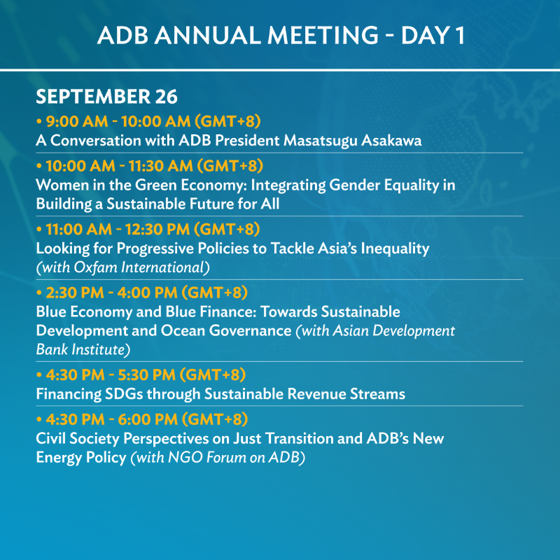 ADB_HQ's tweet photo. More than 3400 people will join the #ADBAnnualMeeting

Register now to attend online: https://t.co/Ob4c34YBxp