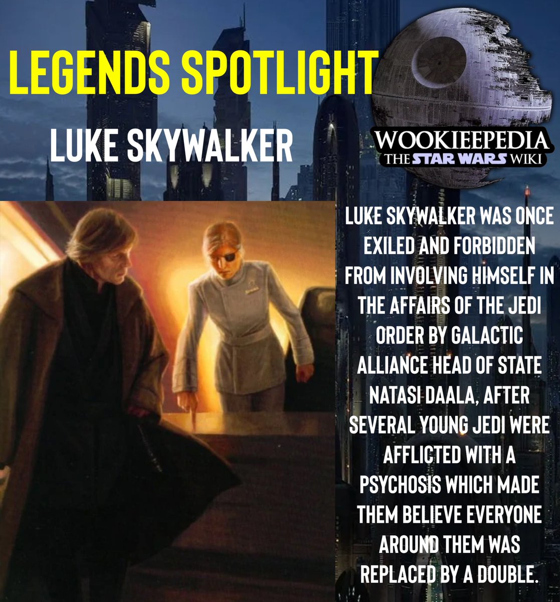 Remember the Fate of the Jedi book series?
#StarWars #novels #book