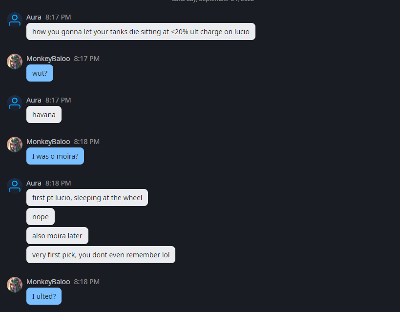 MamaMercyx's tweet photo. The chronicles of an Overwatch arcade player and a girl with no integrity.

Since they wanted to publicly humiliate me I think I'll also share this gem to further humiliate myself :) enjoy!

Pt. 1 :) https://t.co/1cQySNGcOP