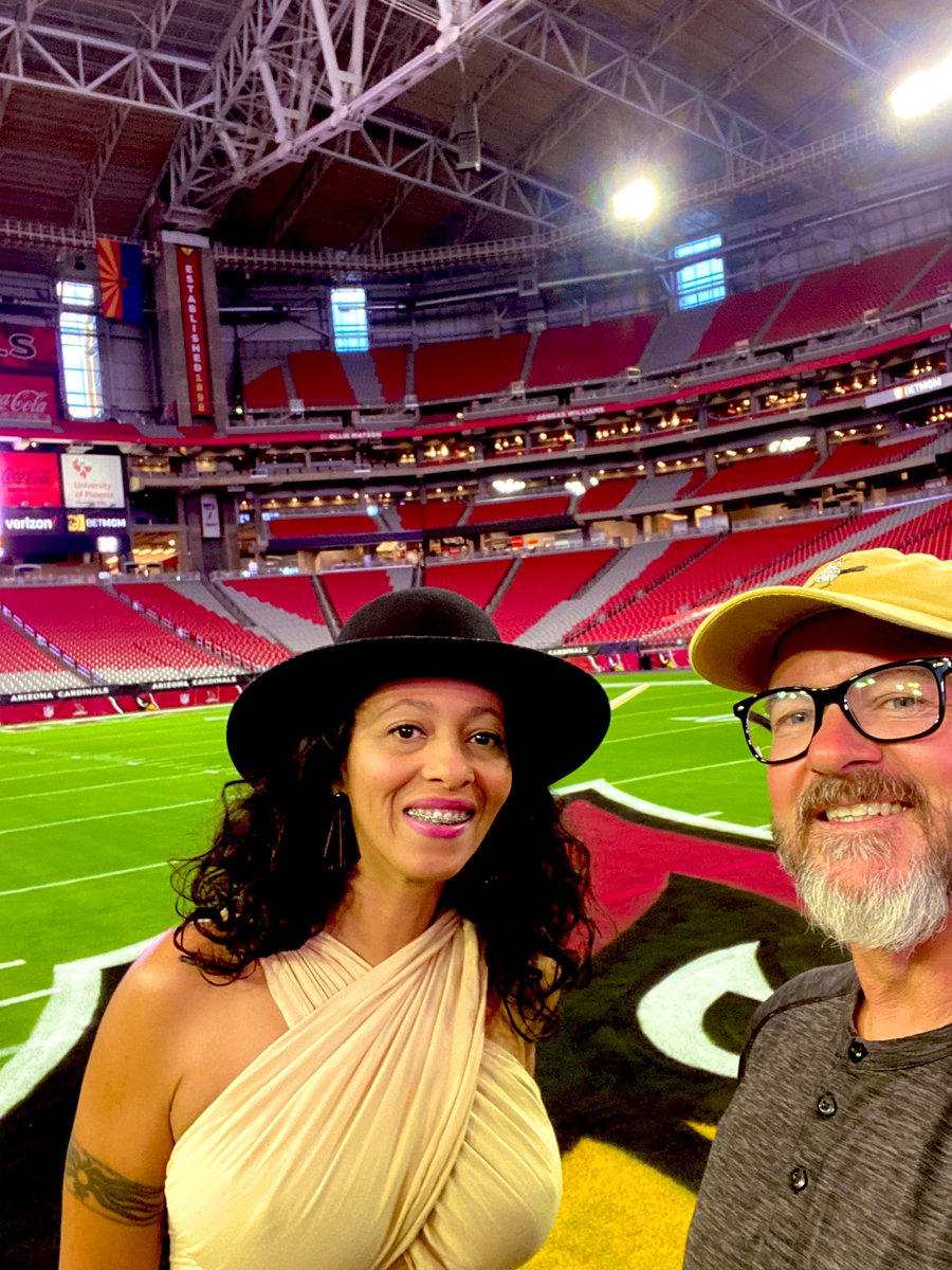When date night turns into “can we stop by the stadium to check in on the field”
