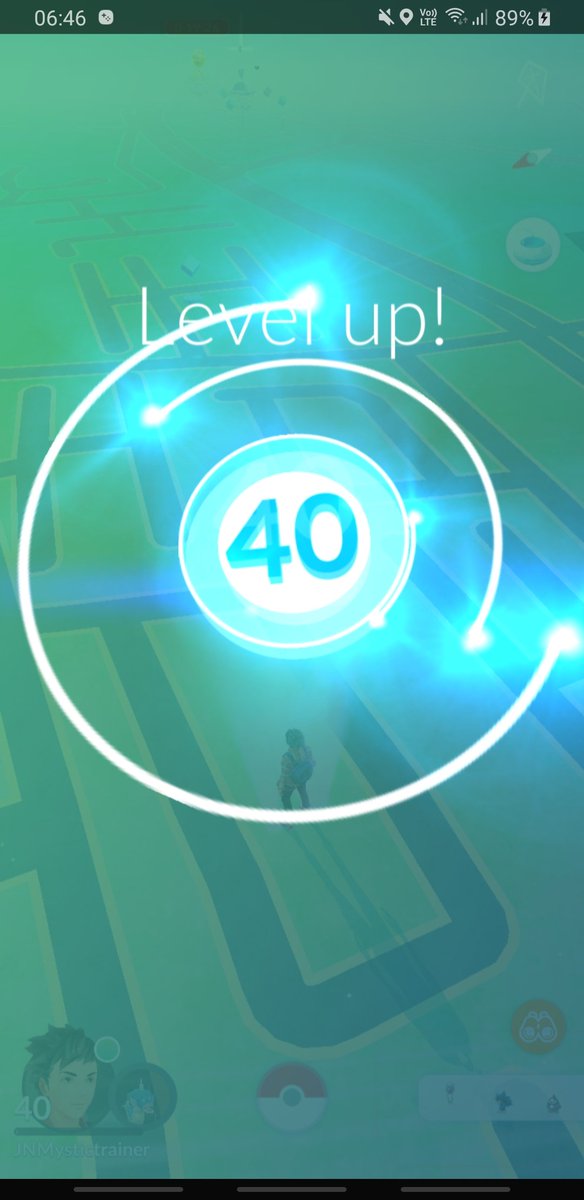 JacquesNel22's tweet photo. Worked Hard but finally reached Level 40 now for the grind to the Big 50.
#PokemonGO #Pokemon #levelup40
#pokemonGOlevel40
#PokemonGoApp https://t.co/tDmR7acU1K