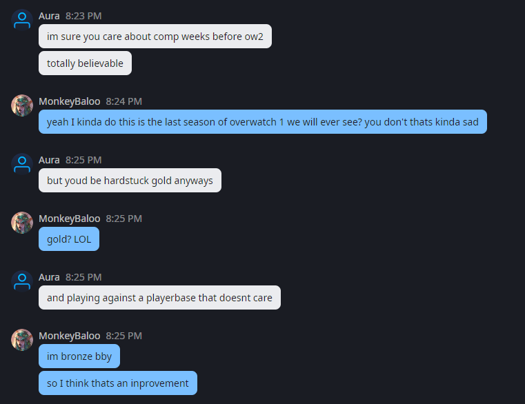 MamaMercyx's tweet photo. The chronicles of an Overwatch arcade player and a girl with no integrity.

Since they wanted to publicly humiliate me I think I'll also share this gem to further humiliate myself :) enjoy!

Pt. 2 :) https://t.co/eAgMCdqauf