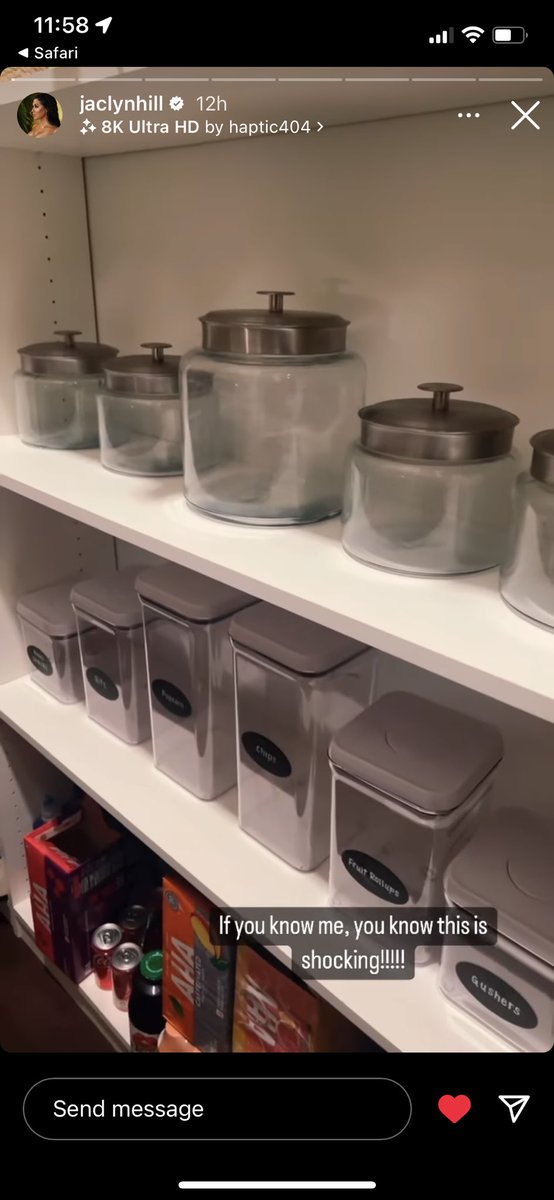lynnzy96's tweet photo. @Jaclynhill can we please see you do a healthy snack restock? I’m always down to watch/buy from your Amazon hauls. 👀❤️ https://t.co/7uU8HxB3ky