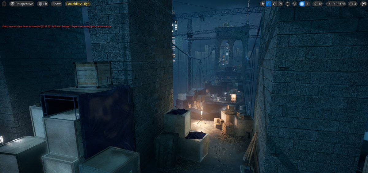 Game_Dev_Fun's tweet image. Looks more like it

#UE #LevelDesign #LevelArt #DarkwingDuck #GameDev #NightScene #Lumen