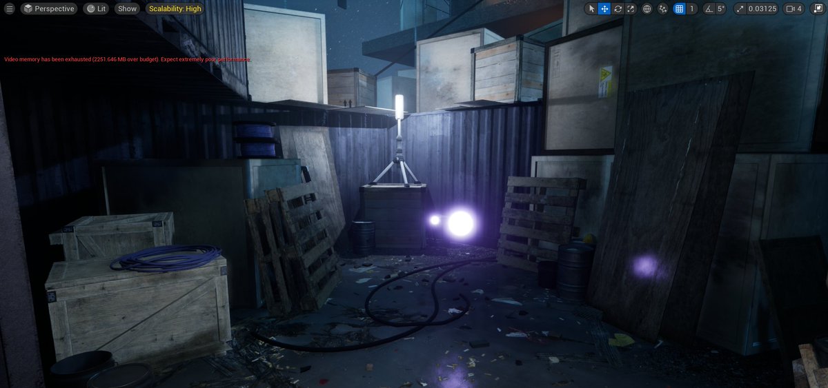 Game_Dev_Fun's tweet image. Looks more like it

#UE #LevelDesign #LevelArt #DarkwingDuck #GameDev #NightScene #Lumen