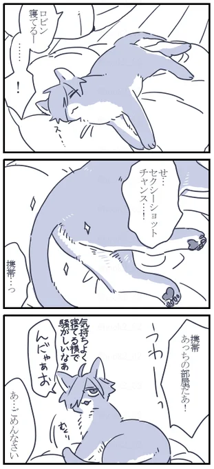 ネコチャン漫画
よくぼうまみれですまない 