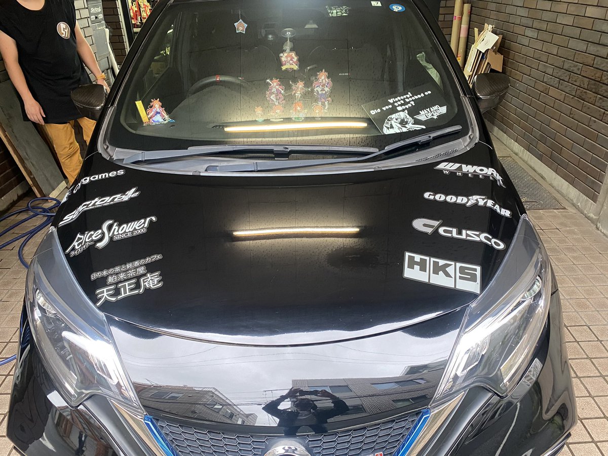 ak47iriam's tweet photo. マヤノトップガン仕様の痛車お披露目でーす!
デザイン及び施工セクターワンさん!
(@SectorOneDesign )
ありがとうございました!
#ウマ娘 #マヤノトップガン #マヤノトップガン痛車 https://t.co/CaPcgVOc0R