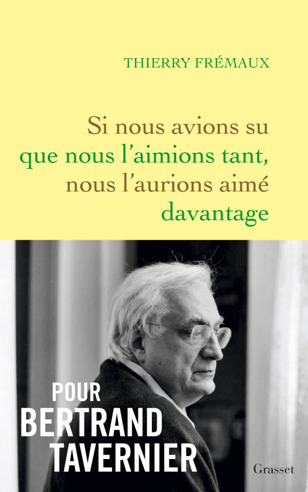 Thierry Frémaux, délégué général du Festival de Cannes et directeur de l’Institut Lumière, présentera son livre hommage à Bertrand Tavernier, le jeudi 6 octobre à 18h30 à la librairie Descours. Dialogue / dédicace. <a href="/InstitutLumiere/">Institut Lumière</a> <a href="/EditionsGrasset/">Grasset et Fasquelle</a> Infos : librairie-descours.com/evenements/ave…